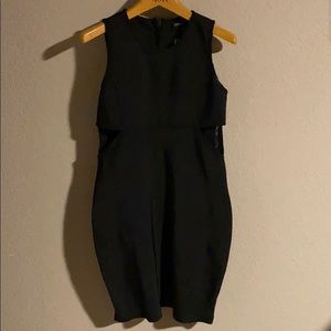 SHINESTAR bandage/bodycon dress BLACK L